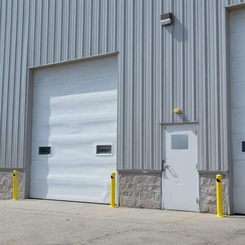 Bolardo Metálico 3  Ced.30 1m Altura uso Industrial o para Construcción