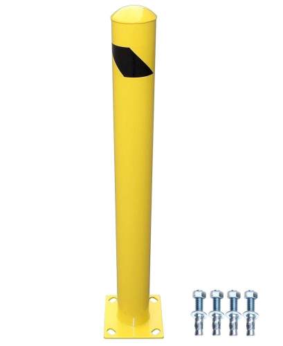 Bolardo Metálico 3  Ced.30 1m Altura uso Industrial o para Construcción